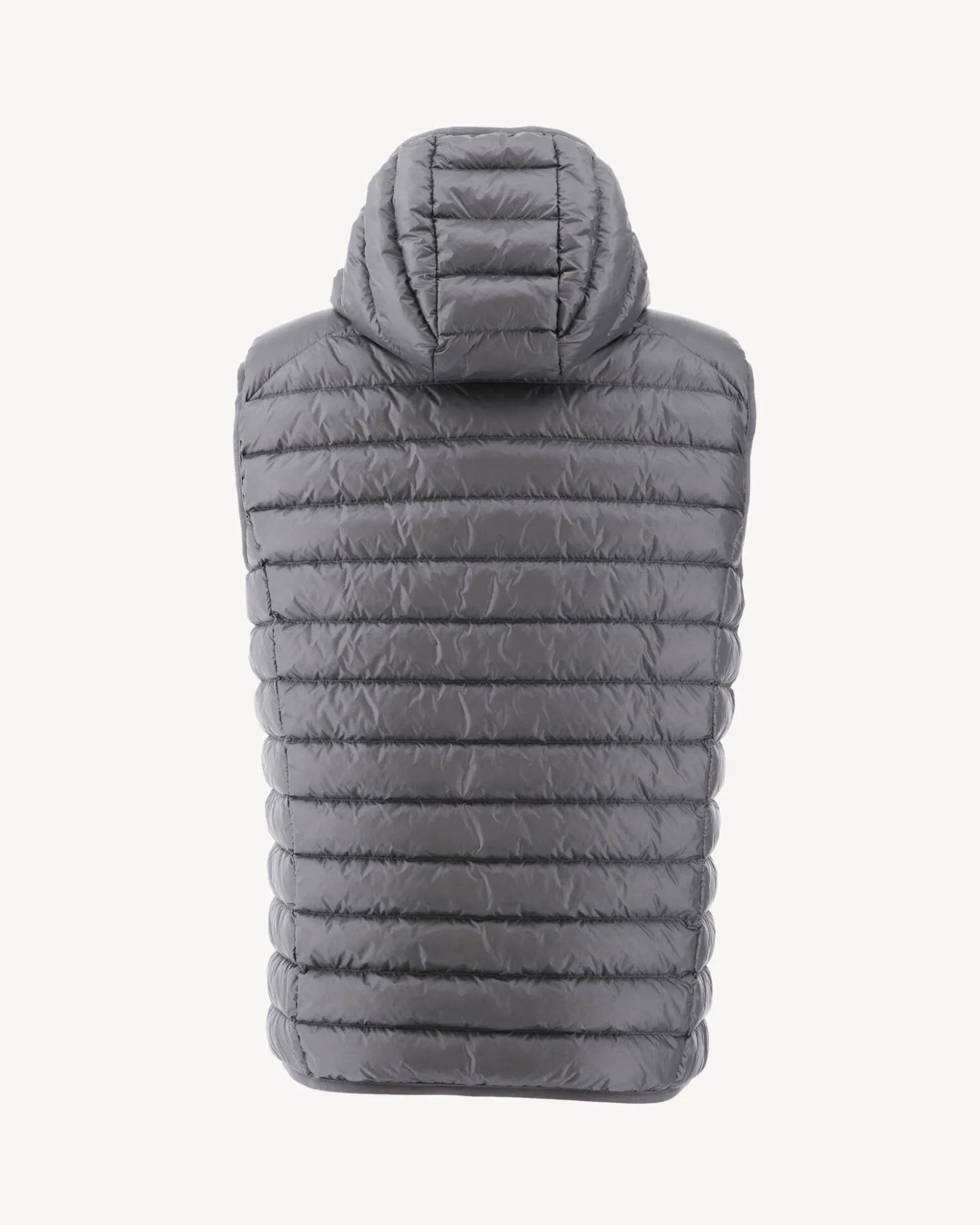 JOTT Anthracite Pat Hooded Sleeveless Down Jacket 504 Anthracite Outlet