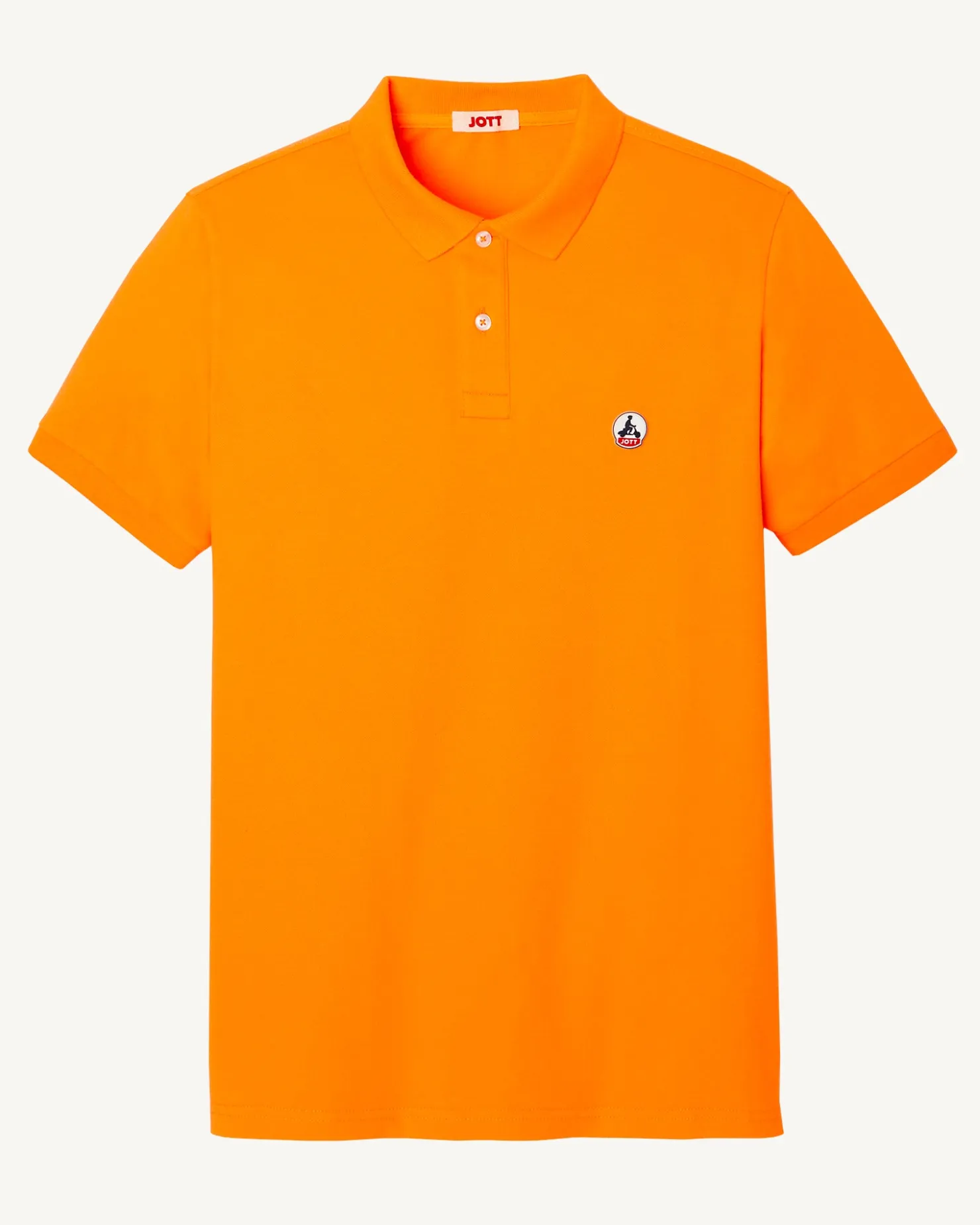 JOTT Apricot Marbella Organic Cotton Polo Shirt 728 Apricot Shop