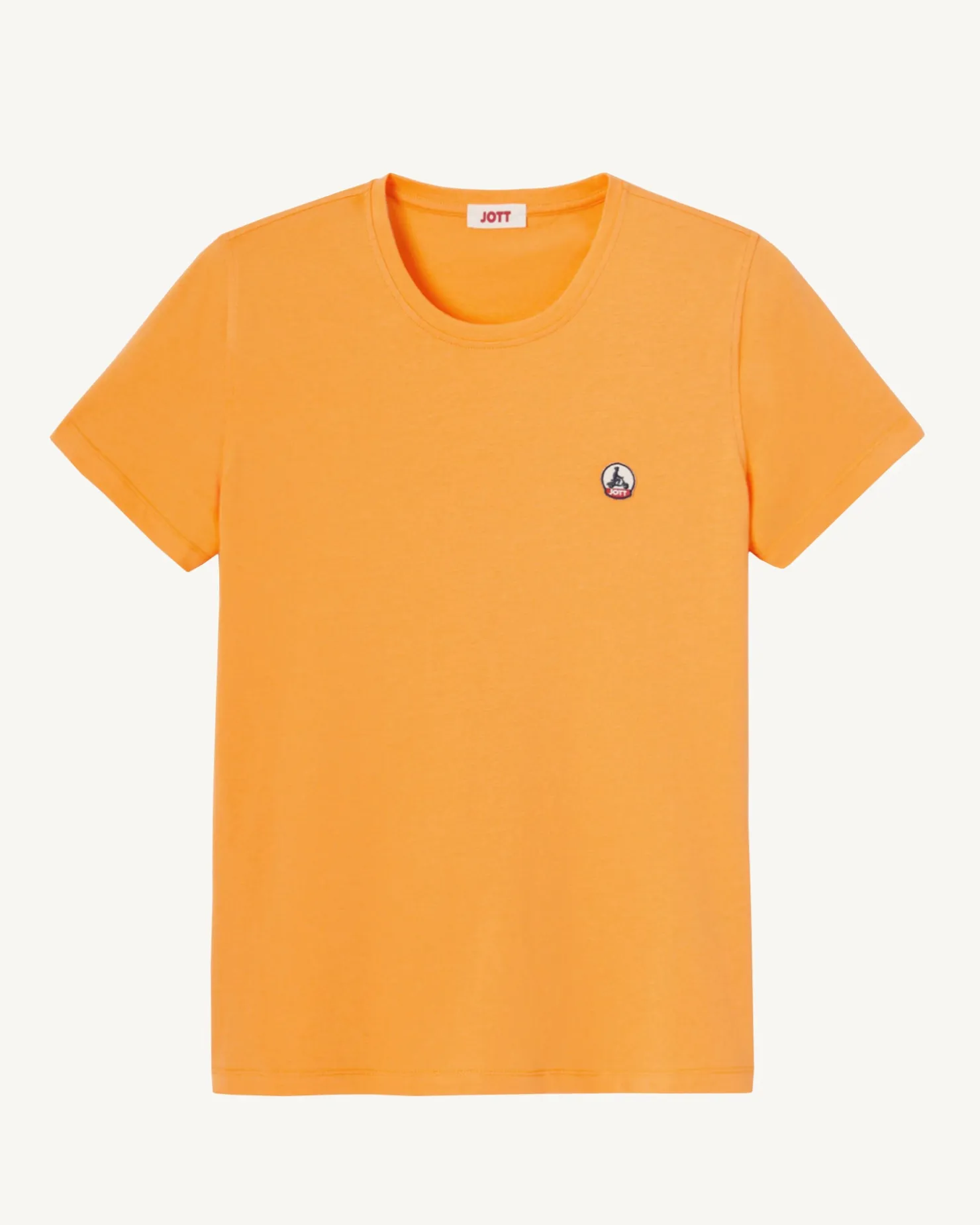 JOTT Apricot Rosas Round Neck T-Shirt 728 Apricot Cheap