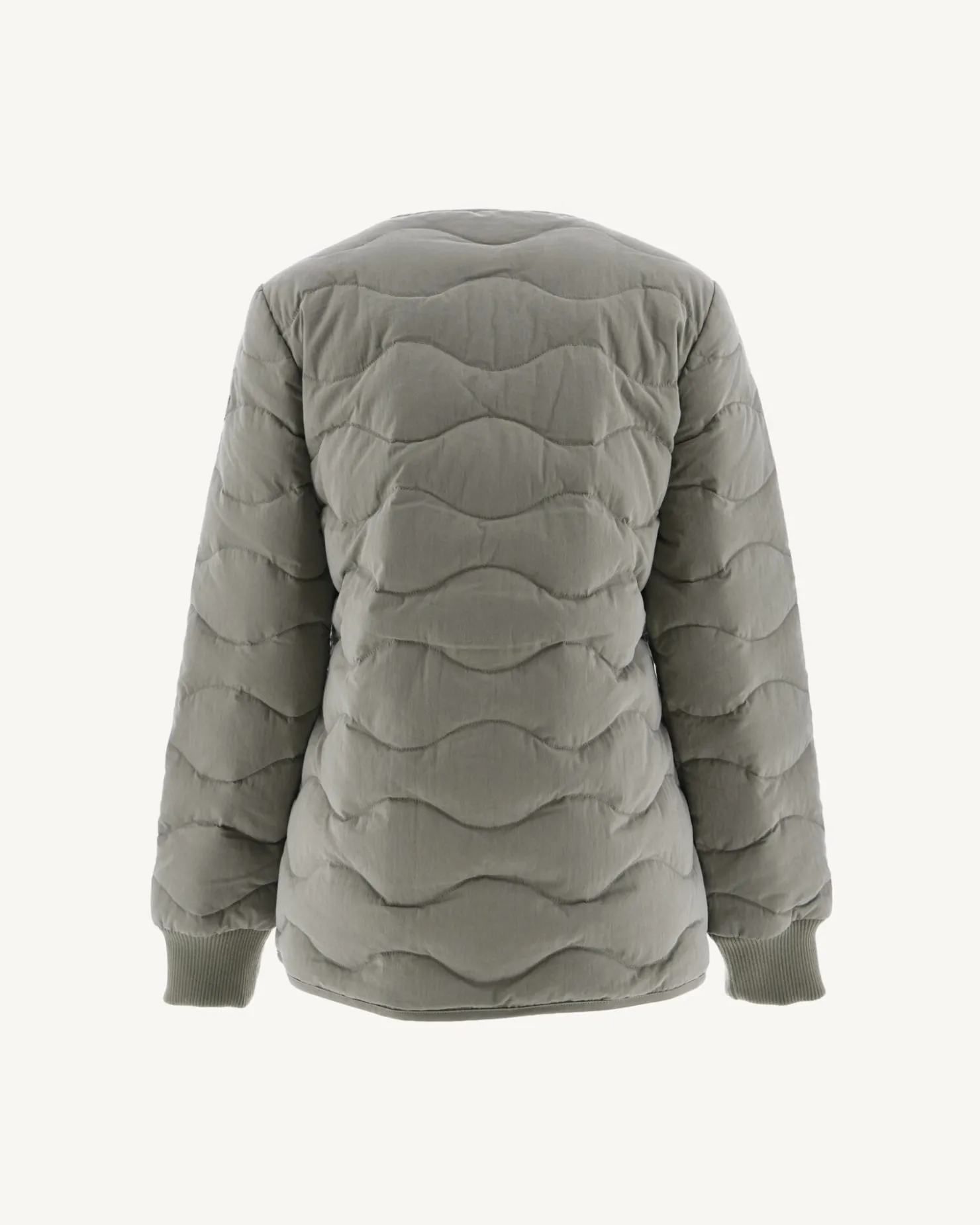 JOTT Army Alexia V-Neck Zipped Jacket 255 Army Cheap