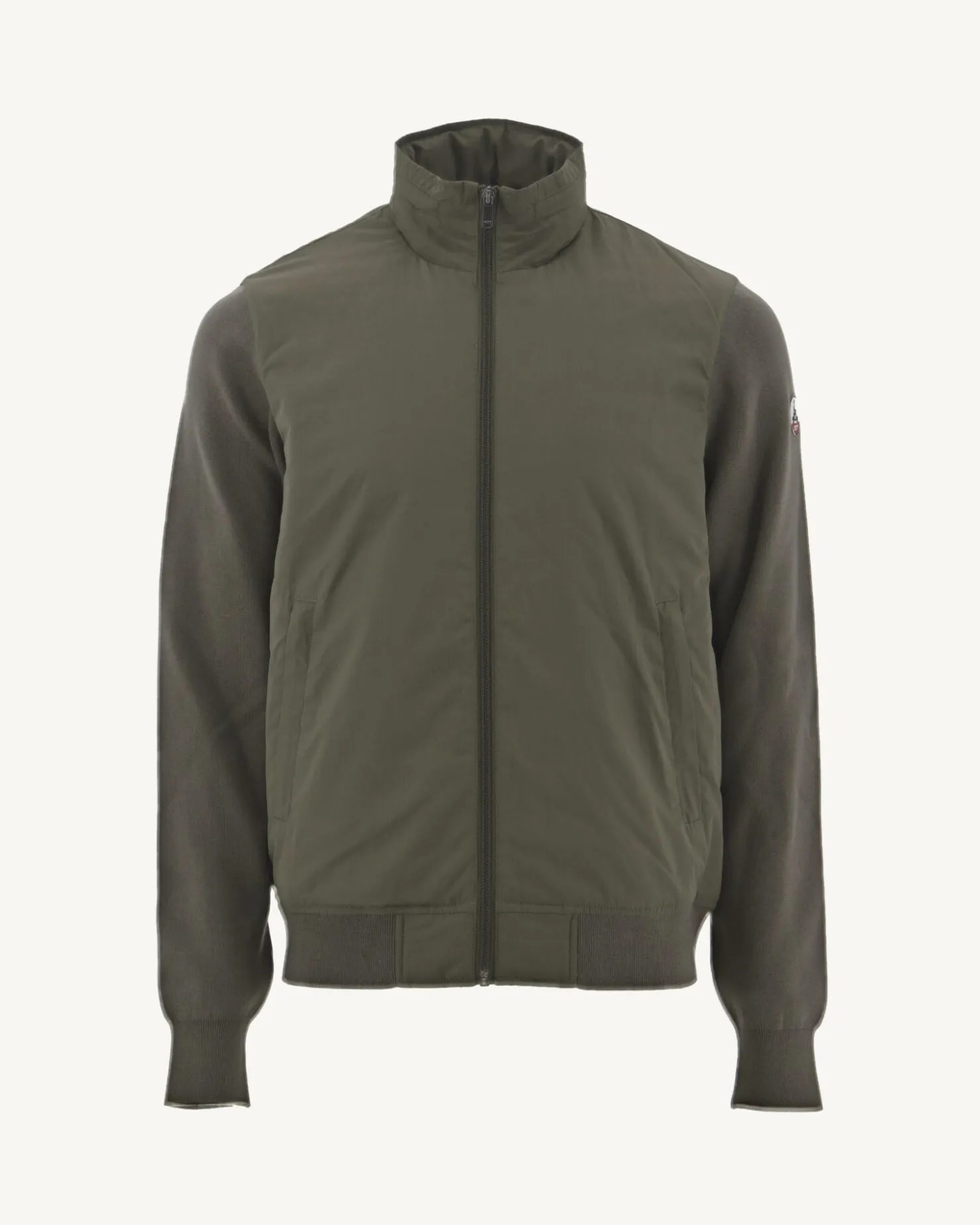 JOTT Army Bardenas Bi-Material Hooded Jacket 255 Army Fashion