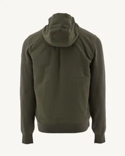 JOTT Army Bardenas Bi-Material Hooded Jacket 255 Army Fashion