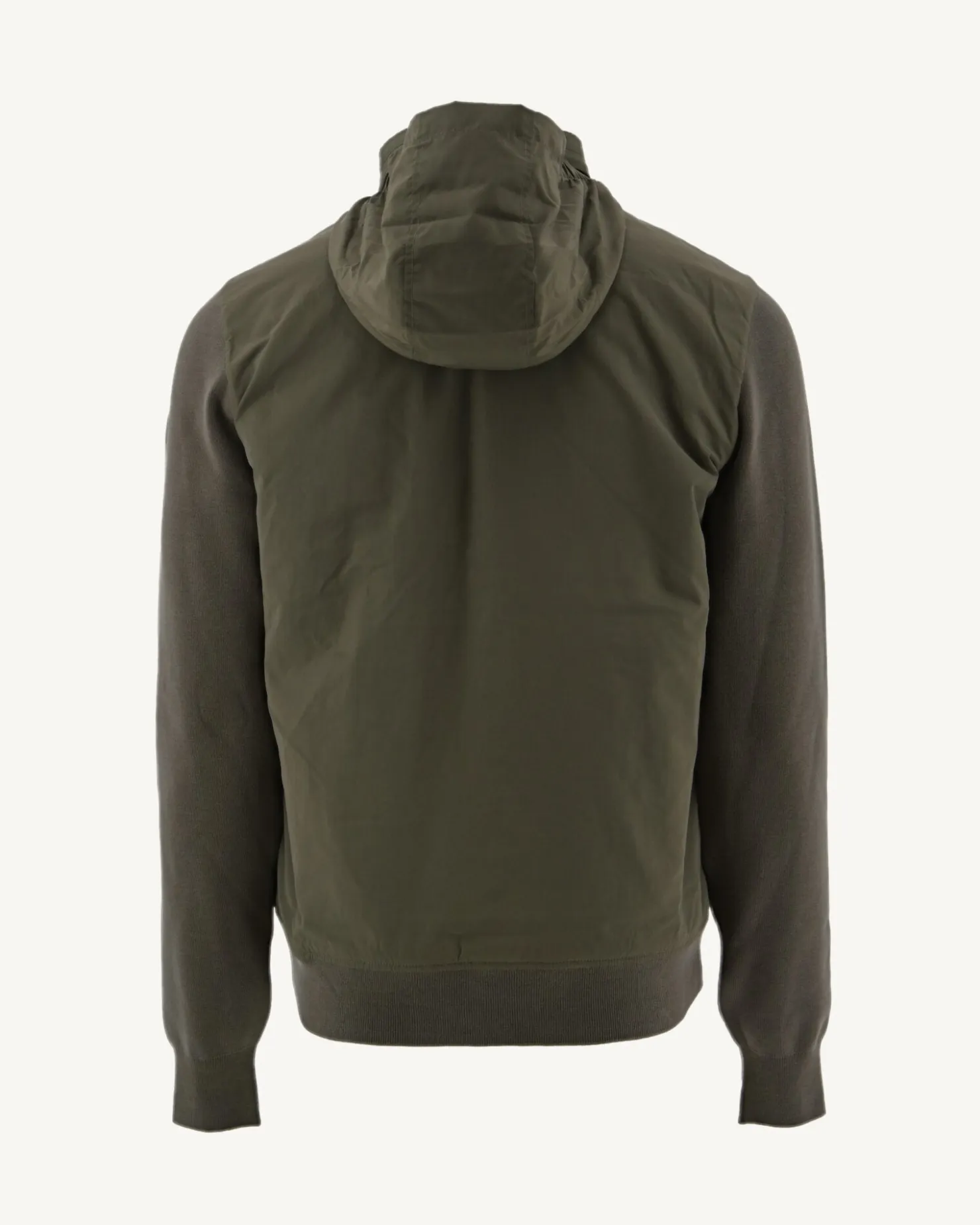 JOTT Army Bardenas Bi-Material Hooded Jacket 255 Army Fashion