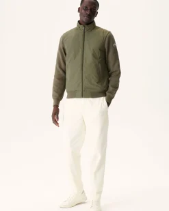 JOTT Army Bardenas Bi-Material Hooded Jacket 255 Army Fashion