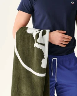 JOTT Army Beach Terry Beach Towel 255 Army Fashion
