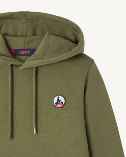 JOTT Army Bilbao Children'S Hoodie 255 Army Clearance