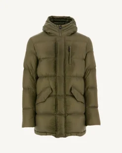 JOTT Army Dakhla Great Cold Hooded Down Jacket 255 Army Outlet