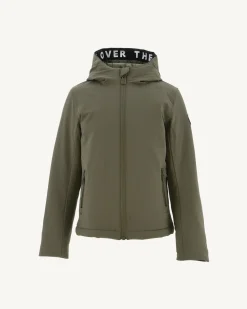 JOTT Army Ghiaccio Children'S Hooded Down Jacket 255 Army Best