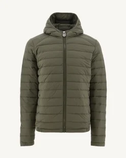 JOTT Army Lenny Lightweight Hooded Puffer Jacket 255 Army Cheap