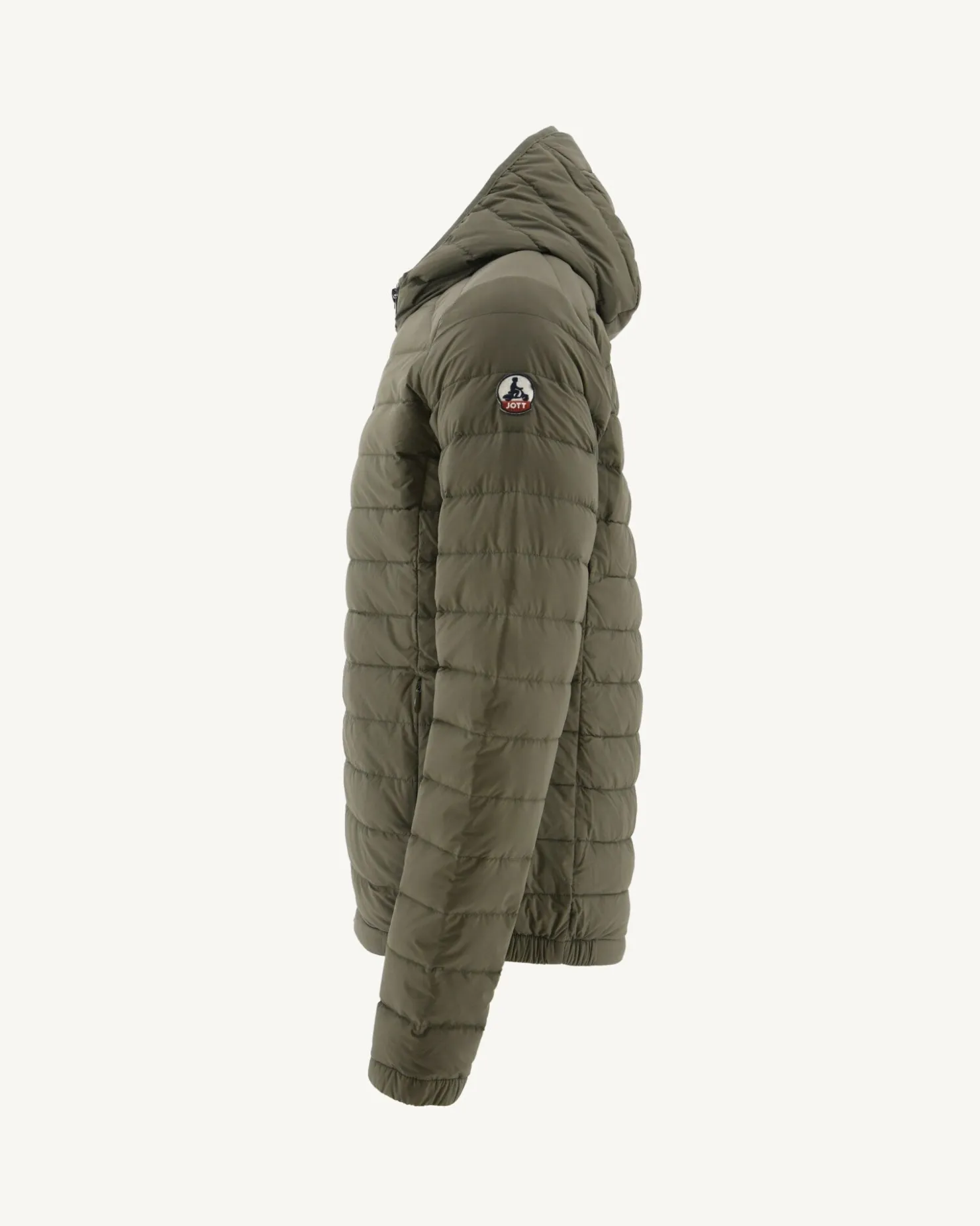 JOTT Army Lenny Lightweight Hooded Puffer Jacket 255 Army Cheap