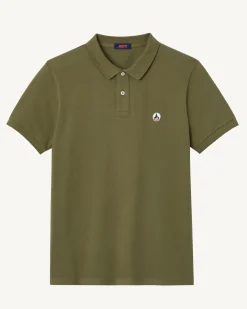 JOTT Army Marbella Organic Cotton Polo Shirt 255 Army Clearance