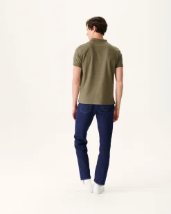 JOTT Army Marbella Organic Cotton Polo Shirt 255 Army Clearance