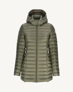 JOTT Army Nour Hooded Puffer Jacket 255 Army Hot