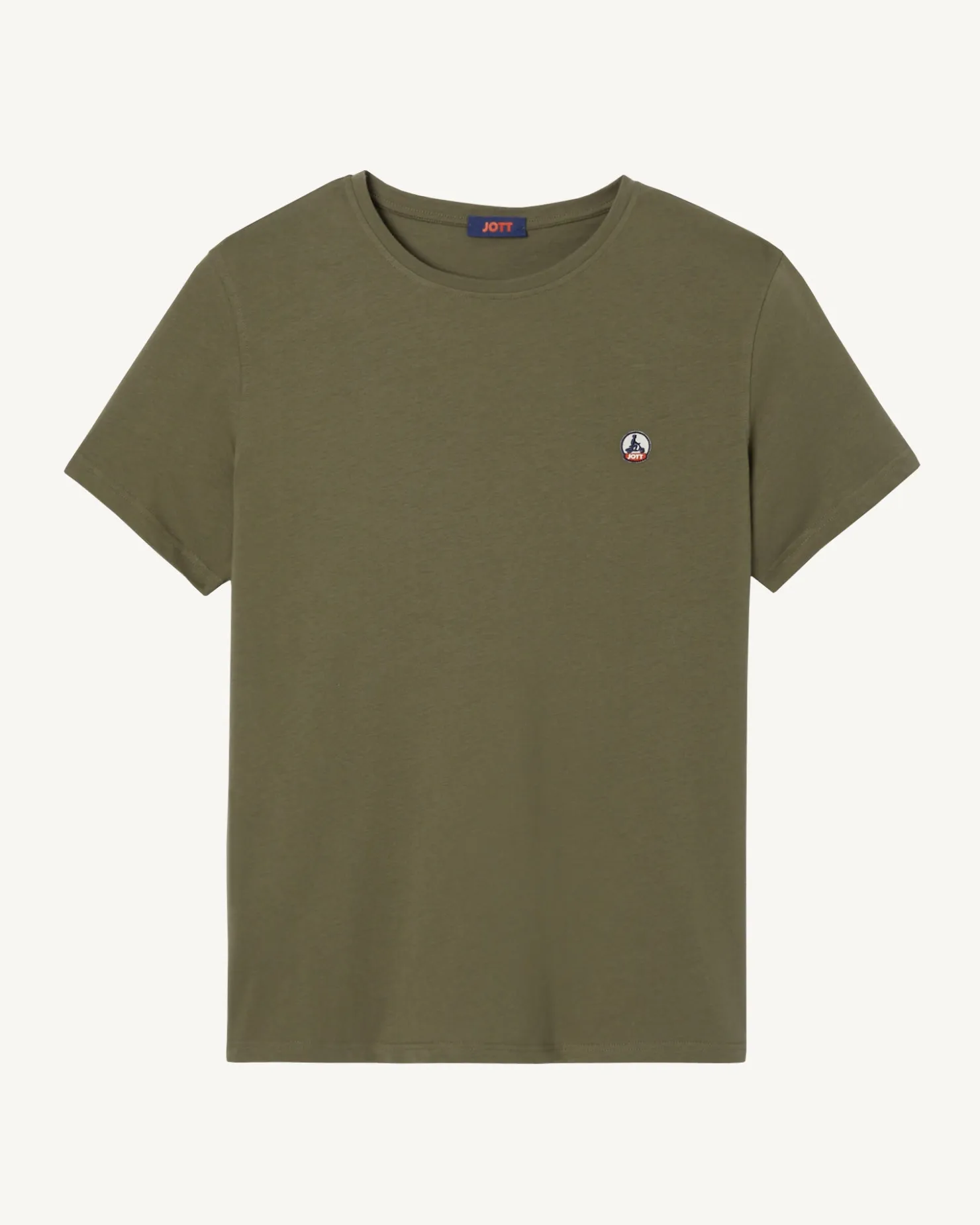 JOTT Army Pietro Organic Cotton T-Shirt 255 Army Cheap