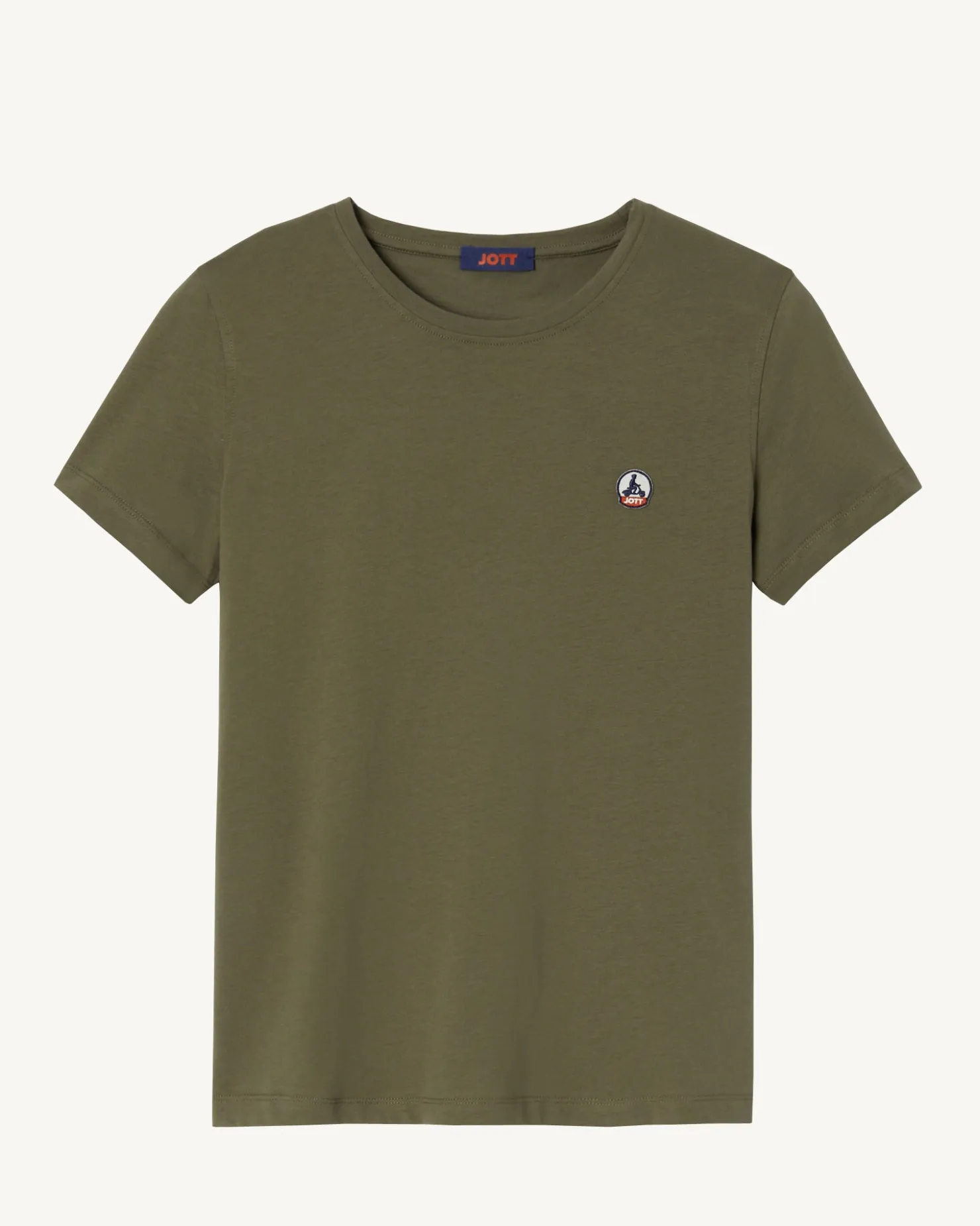 JOTT Army Rosas Crew Neck T-Shirt 255 Army Best