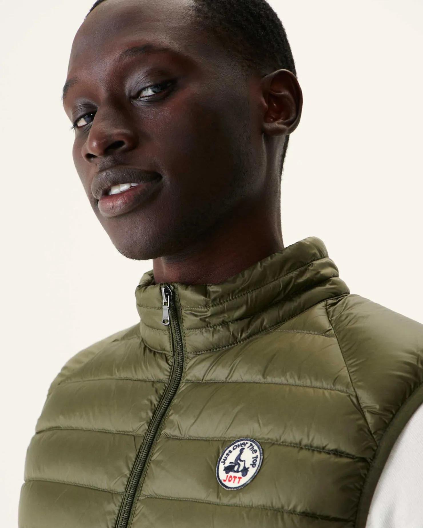 JOTT Army Tom Sleeveless Down Jacket 255 Army Hot