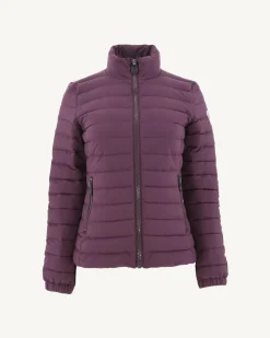 JOTT Aubergine Jade Lightweight Padded Jacket 461 Eggplant Discount