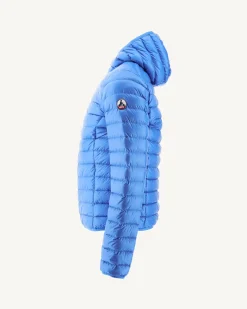 JOTT Azur Nico Lightweight Hooded Down Jacket 183 Azure Best