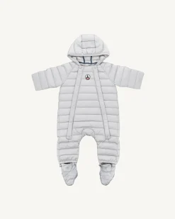 JOTT Baby Romper Light Gray Frog 532 Soft Gray Hot