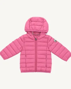 JOTT Baby'S Hooded Down Jacket Intense Pink Camille 457 Wild Pink Discount