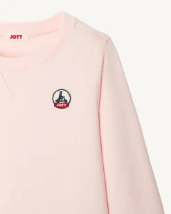 JOTT Barcelos Kid'S Light Pink Organic Cotton Sweatshirt 463 Soft Pink Store