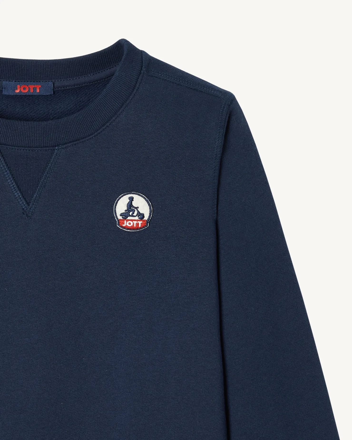 JOTT Barcelos Kids Navy Organic Cotton Sweatshirt 104 Navy New