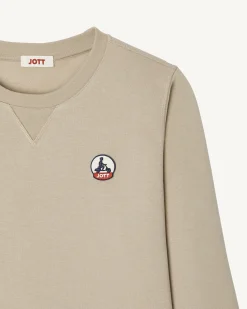 JOTT Beige Elvas Organic Cotton Sweatshirt 804 Beige Cheap