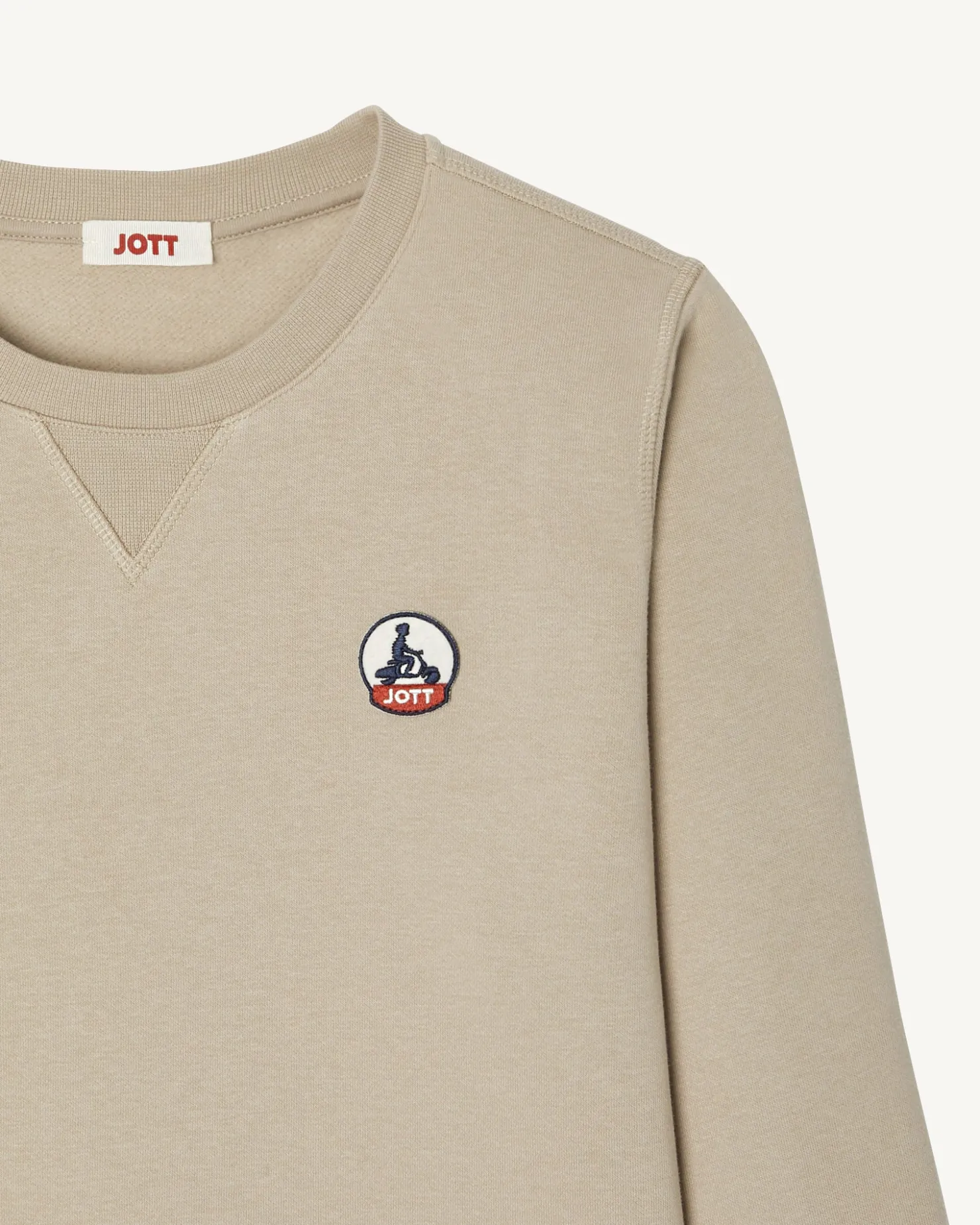JOTT Beige Elvas Organic Cotton Sweatshirt 804 Beige Cheap