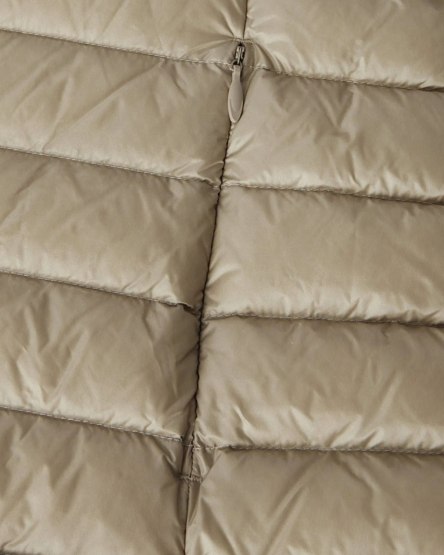 JOTT Beige Pat Hooded Sleeveless Down Jacket 804 Beige Shop