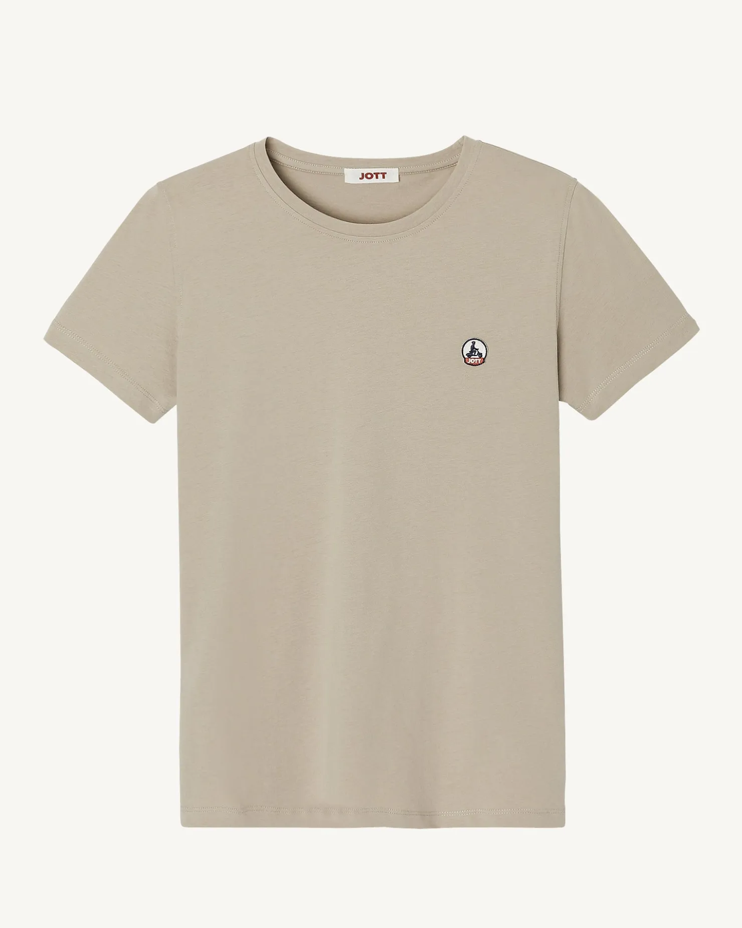 JOTT Beige Rosas Round Neck T-Shirt 804 Beige Discount