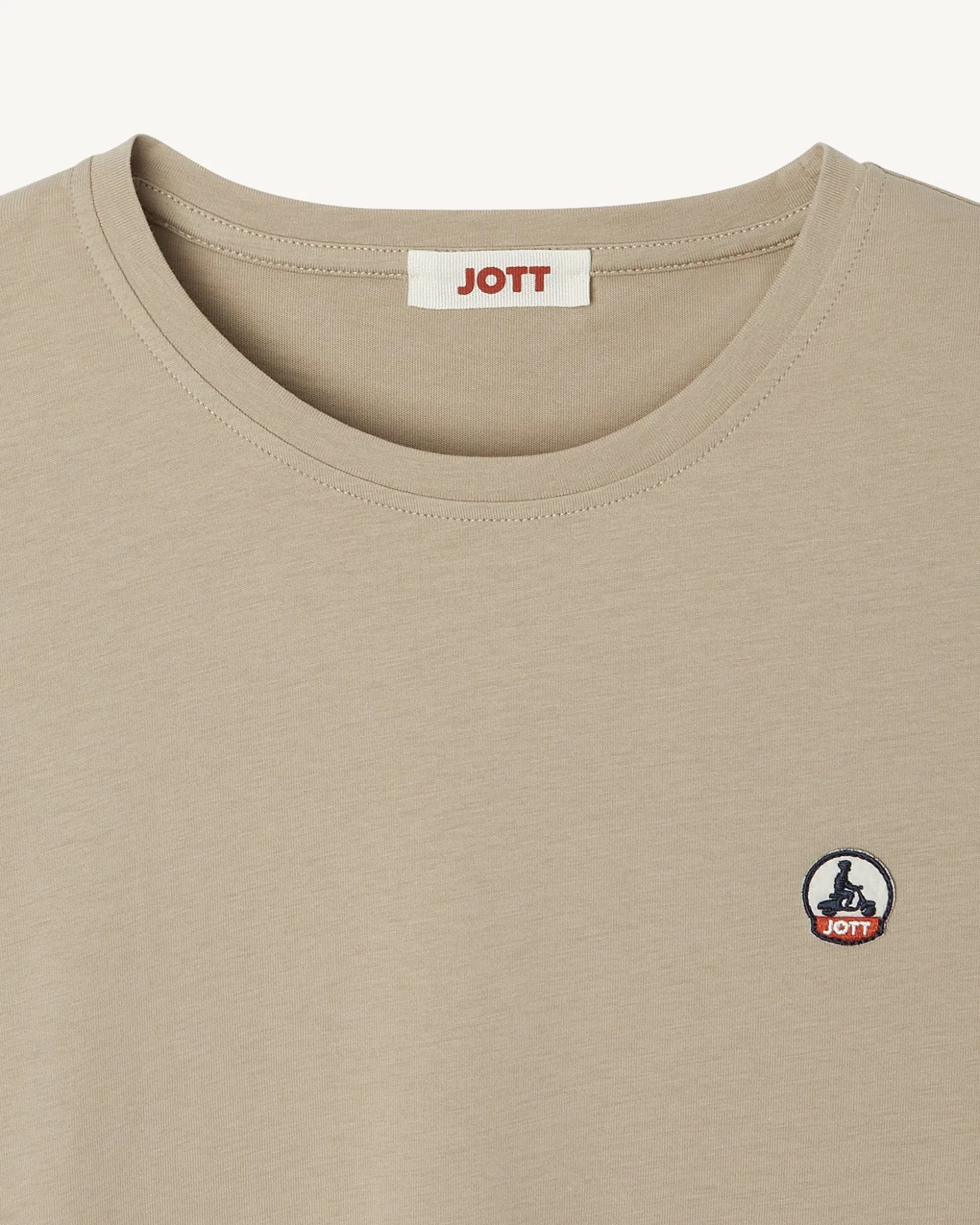 JOTT Beige Rosas Round Neck T-Shirt 804 Beige Discount