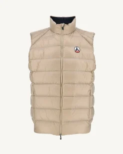 JOTT Beige Tim Great Cold Sleeveless Down Jacket 804 Beige Hot
