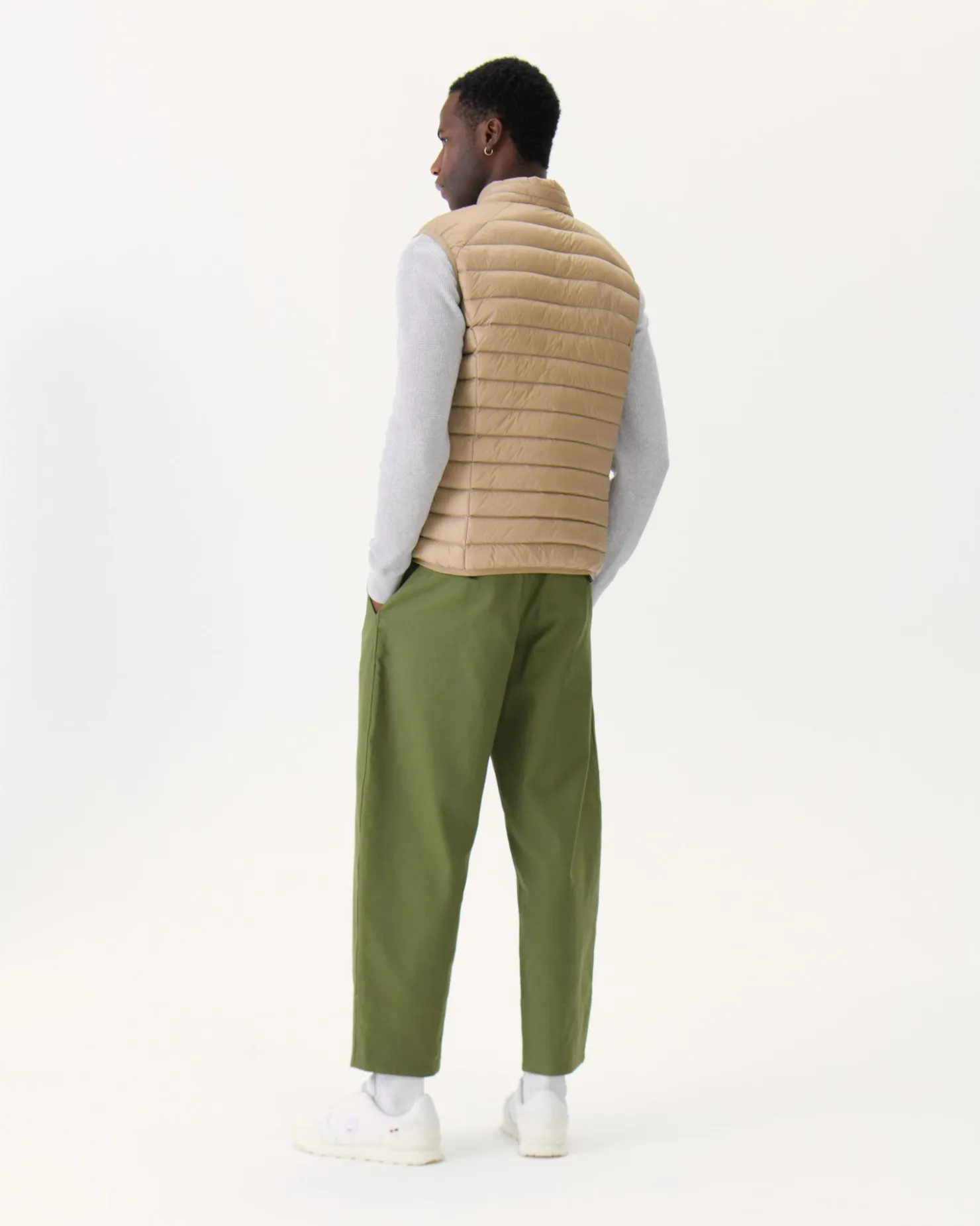 JOTT Beige Tom Sleeveless Padded Jacket 804 Beige Cheap