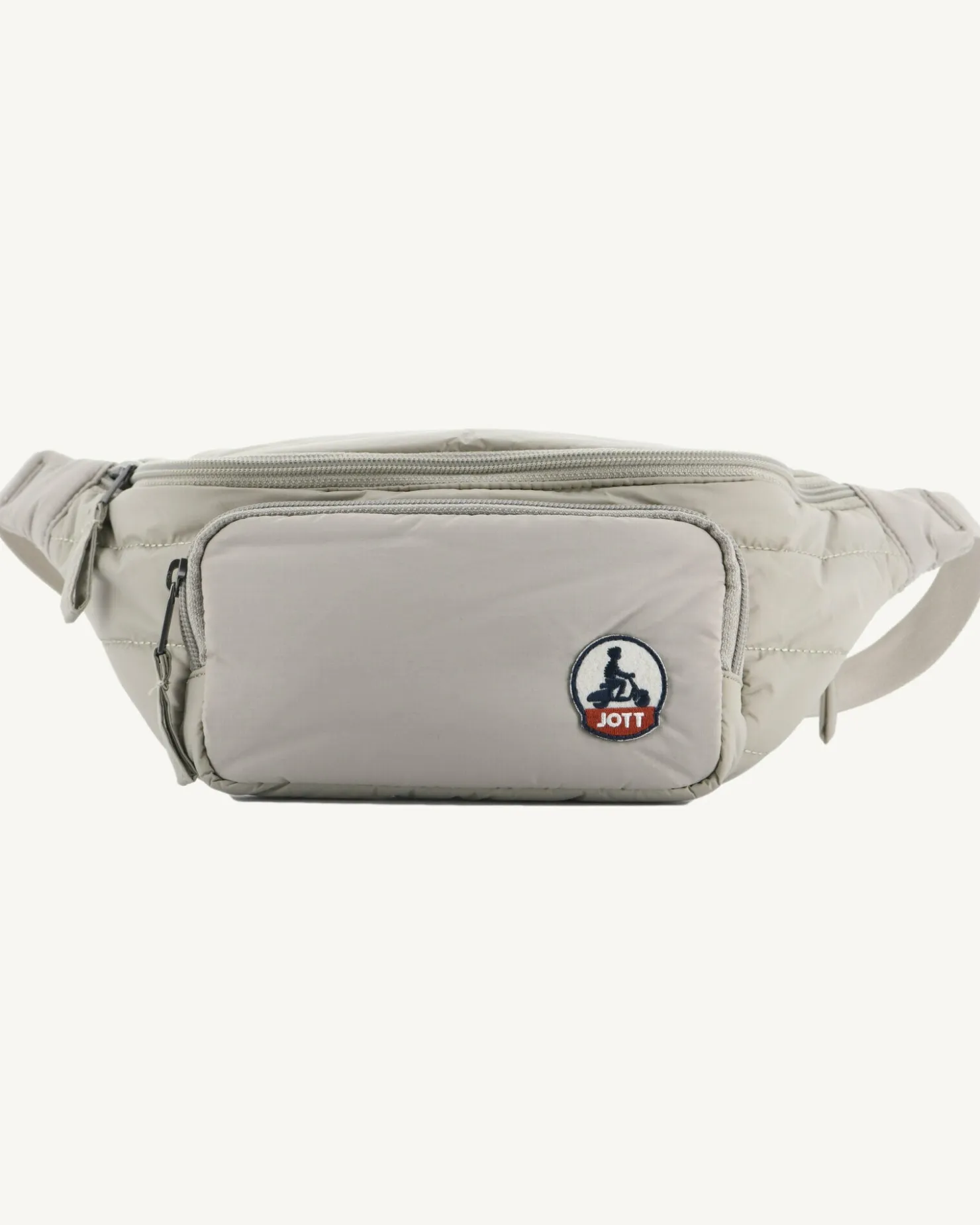 JOTT Bi-Material Belt Bag Beige Dena 804 Beige New