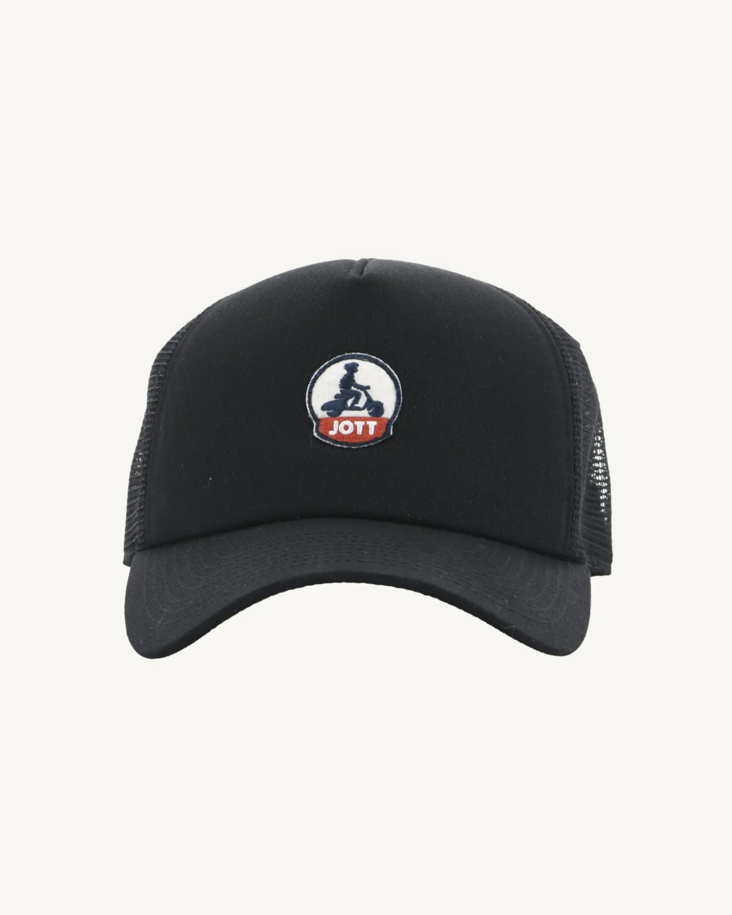 JOTT Black Rise Cotton And Mesh Cap 999 Black Best