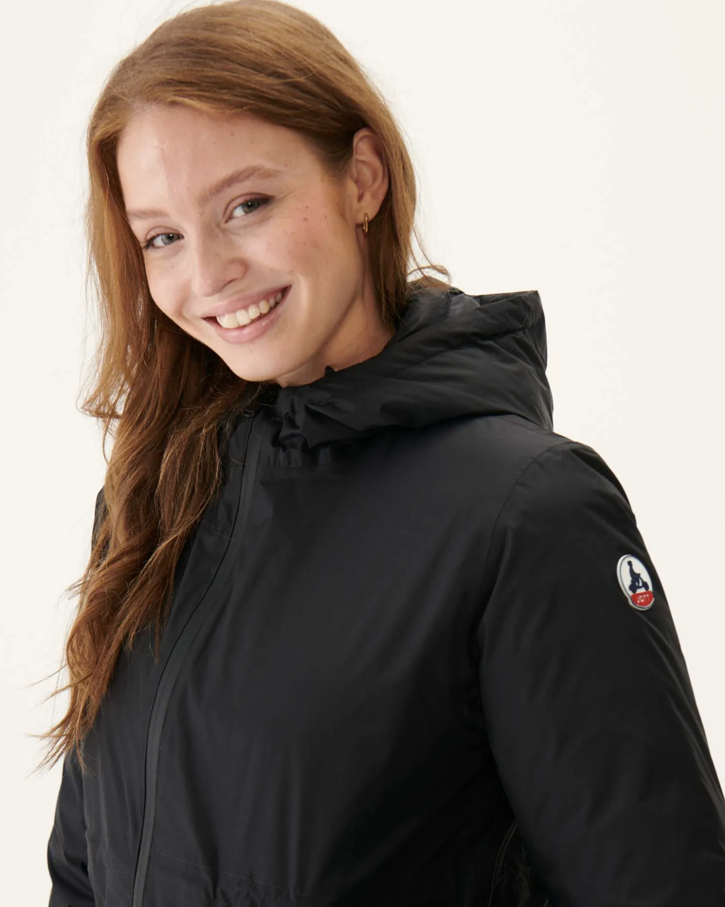 JOTT Black Roma Reversible Long Down Jacket 999 Noir Store