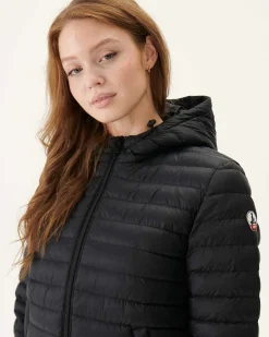 JOTT Black Roma Reversible Long Down Jacket 999 Noir Store