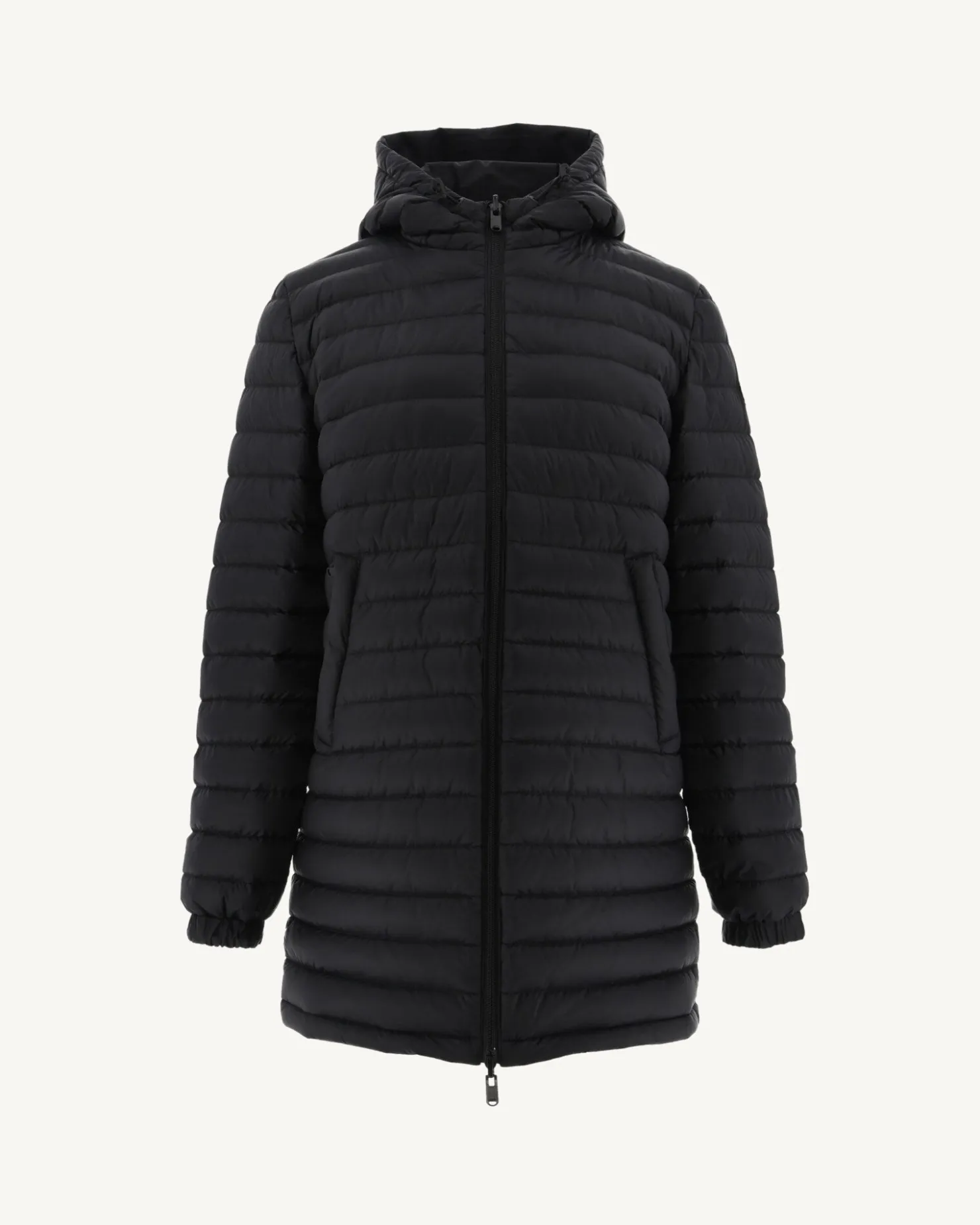 JOTT Black Roma Reversible Long Down Jacket 999 Noir Store