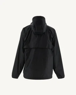 JOTT Black Scirocco Hooded Windbreaker 999 Black New