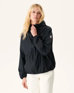 JOTT Black Singapore Packable Waterproof Jacket 999 Black Clearance