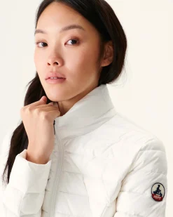 JOTT Blanc Cha Lightweight Padded Jacket 901 White Flash Sale