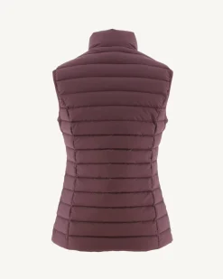 JOTT Bordeaux Grenada Stretch Sleeveless Puffer Jacket 330 Burgundy Outlet