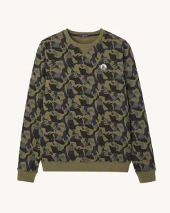 JOTT Braga Military Print Men'S Sweatshirt 277 Military Print Clearance