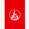 JOTT Bright Red Beach Terry Beach Towel 318 Fire Red New