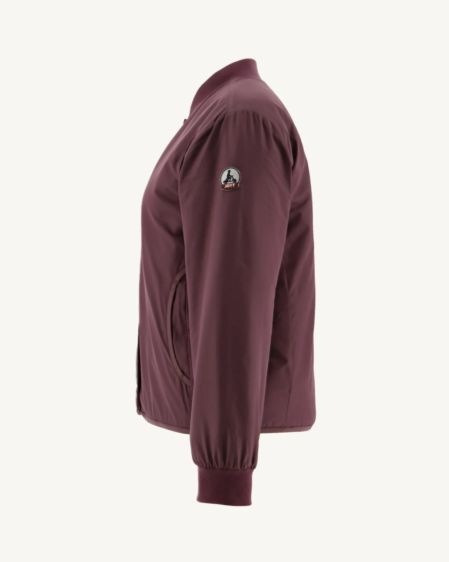 JOTT Burgundy Colorado Ultra Light Jacket 330 Burgundy Hot