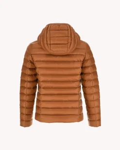 JOTT Caramel Carla Children'S Lightweight Hooded Down Jacket 811 Caramel Best Sale