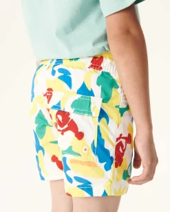JOTT Cassis Children'S Multicolored Camo Swim Shorts 9021 Camo Multico Fashion