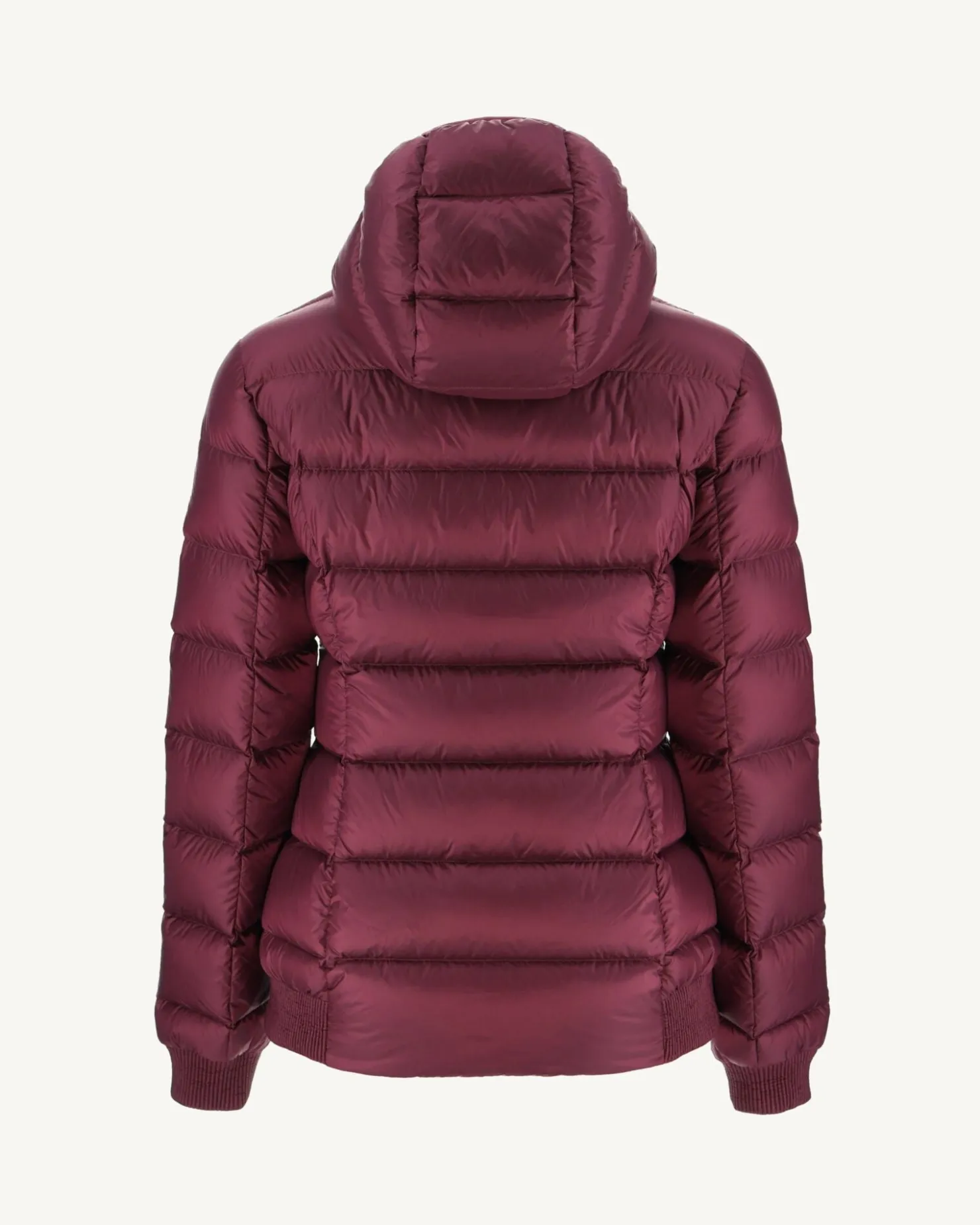 JOTT Celine Eggplant Aubergine Hooded Puffer Jacket 461 Eggplant Sale
