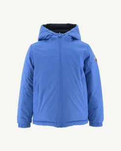 JOTT Children'S Azur/Navy Reversible Down Jacket Zurich 1830 Azure / Navy Cheap