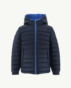 JOTT Children'S Azur/Navy Reversible Down Jacket Zurich 1830 Azure / Navy Cheap